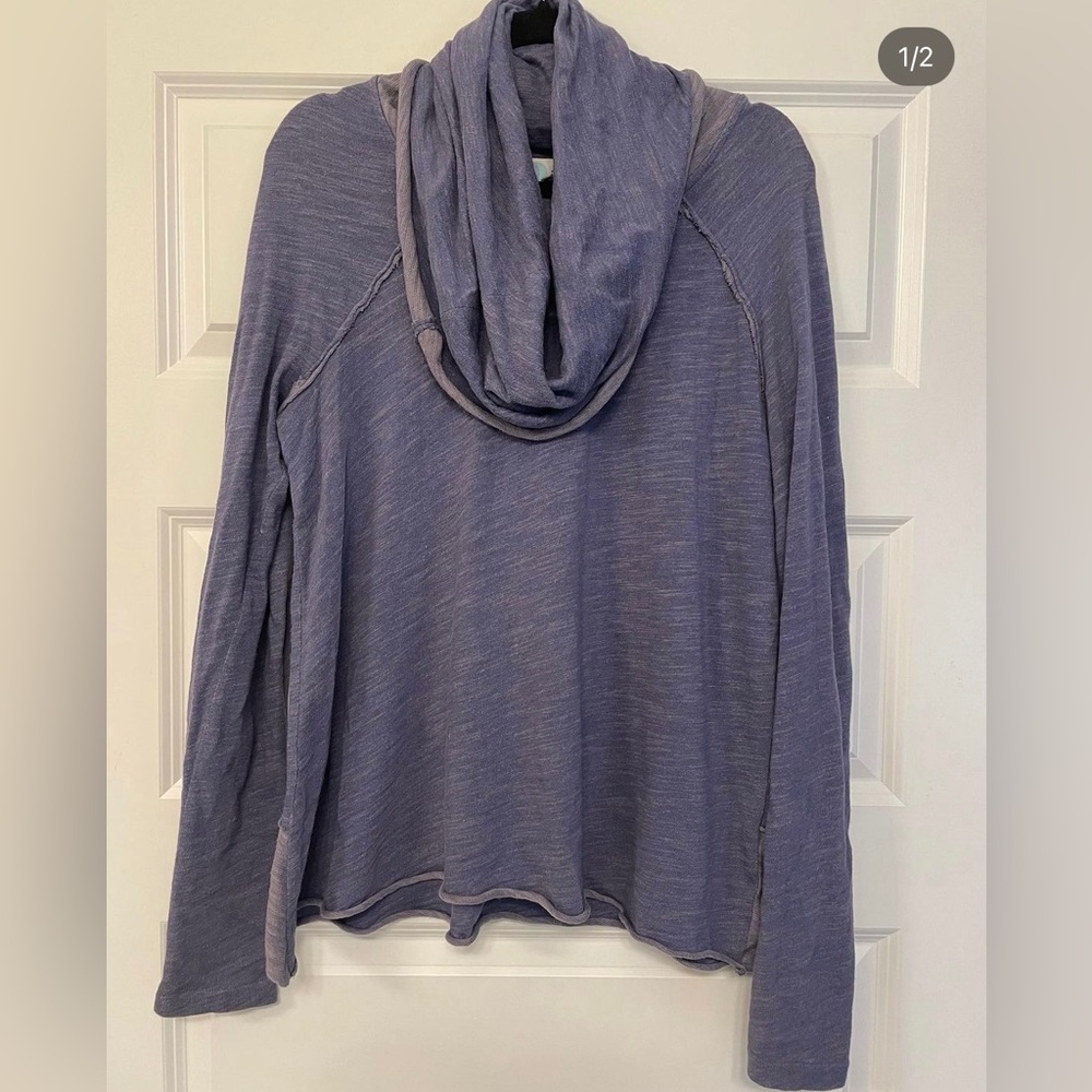 Free People cowl neck pullover